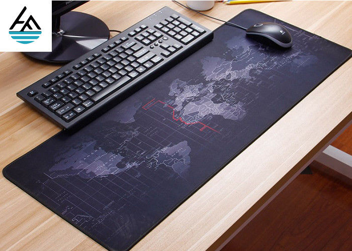 Rubber Large Computer Mouse Pad Non - Slip Waterproof Keyboard Mouse Mat
